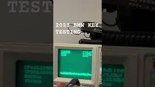 BMW KEY ROLLING CODE TESTING