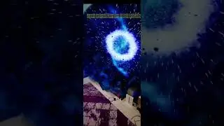 AR Space Portal - (Unreal Engine Niagara in AR )  #ue5 #unrealengine #vfx #AR #augmentedreality