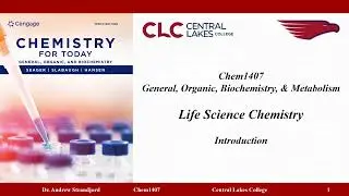 Chem1407 Lecture Introduction