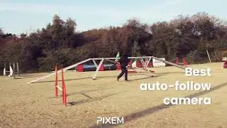 PIXEM2 for automatic filming of Dog Agility and other individual sports
