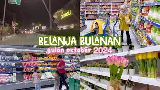 Belanja Bulananan Oktober | Grocery Shopping