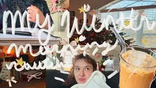my *realistic* winter morning routine