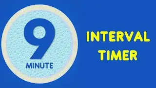 9 Min Interval Timer With Music - 20 Second Exercise 10 sec rest - 20 seconds interval time