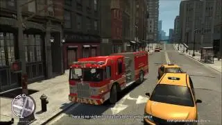 GTA IV Fire Fighter Mod (Engine 712 Madness!!)