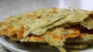 Секрет раскрыт! Слоеная китайская лепешка с луком