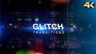 20+ Glitch 4K Transition Pack - Free Motion Graphic Templates Download.