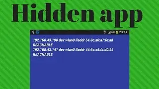 ANDROID TUTORIAL - Hide your app / Start activity and service via dialer and broadcast receiver