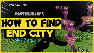 How To Find “End City” in Minecraft | Fast & Easy Guide