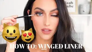 HOW TO: WINGED EYELINER TUTORIAL FOR BEGINNERS | Bri Calaway Beauty