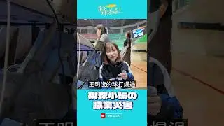 採訪一場排球賽，到底會被球打到幾次？