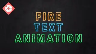 How To Make Fire Text Animation In Kinemaster | Editechz