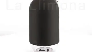 Dosificadores baño. Dosificador baño agbar negro - La Llimona