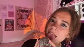 ASMR 1 Hour Of Tingly Mouth Sounds (wet & dry) 