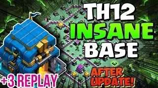 NEW BEST TH12 BASE LINK 2023 | TOP TH12 WAR/CWL/TROPHY/HYBRID BASE WITH LINK - COC