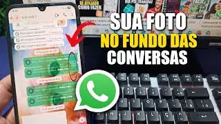 Como colocar uma foto como plano de fundo no whatsapp