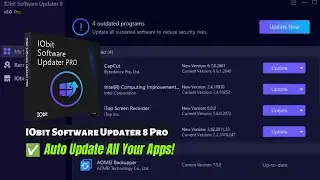 IObit Software Updater 8 Pro – Keep All Your Software Up-to-Date Automatically!