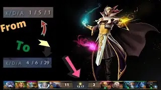 INVOKER SUPPORT BUILD VS GUARDIAN TEAM !!!