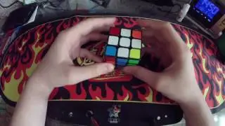 1 Этап сборки кубика 3x3. 1 Часть.