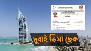 দুবাই ভিজিট ভিসা ঠিক আছে কি না অনলাইনে চেক করুন || How To Check Dubai Visit Visa Online ||