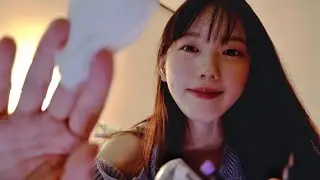 ASMR Korean Let’s get you an eyelash perm my friend RP