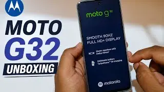 Moto g32 Unboxing & First Impressions⚡6.5” 90Hz Screen, Snapdragon 680 @ Rs.9999!