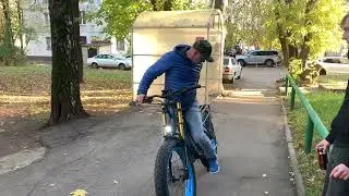 Электровелосипед Cryusher XF900 старт
