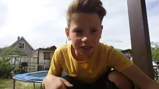 Сальто с крыши сарая часть #2