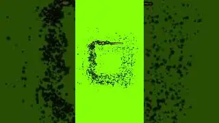 Christmas Green Screen Overlay #shorts 8