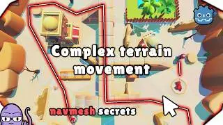 Creating complex 3D navigation | Fixing navmesh problems in Godot