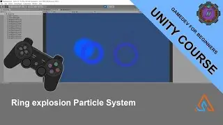 35 Ring explosion Particle System in Unity