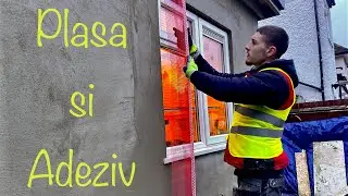 Cum se aplica plasa si adezivul