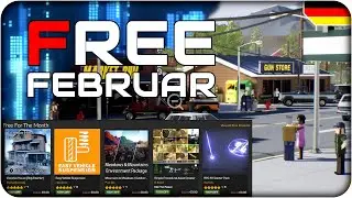 UE4 Free For The Month Deutsch Februar 2022 | UNREAL ENGINE MARKETPLACE Assets Deutsch 02 2022