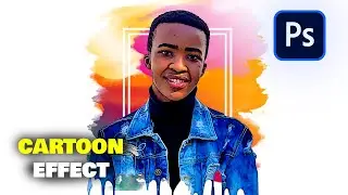 Simple Cartoon effect in photoshop 2021 | 2 Minutes