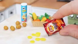 Mini Potato Chips Lay's! Miniature Food Mini Kitchen