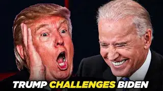 Trump Releases Insane Statement After Joe Biden Challenges Him To Debates