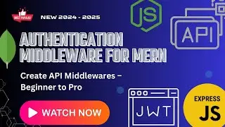Secure MERN APIs with JWT: Step-by-Step Authentication Middleware