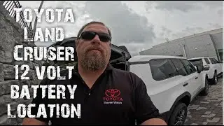 Toyota Land Cruiser 12 Volt Battery location
