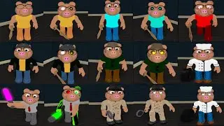 Evolution of Pony Jumpscare - Roblox Piggy RP