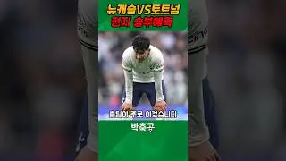 뉴캐슬VS토트넘, 현지 언론들의 승부예측