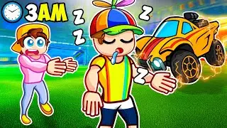 Johnny Is SLEEPWALKING At 3AM In Rocket League!