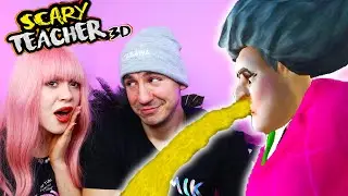 WHAT DID WE DO TO HER? 🤮 Stupid Phone Games 💩 Scary Teacher 3D