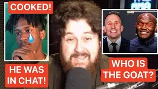 THE MMA GURU COOKS KENNY OKOYE OVER GSP, USMAN, & GOAT STATUS AFTER THEIR LIVE DEBATE!
