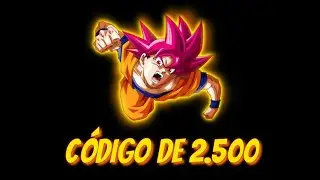 Novo Código de 2.500 Diamantes! (Saiyan Arena Online)