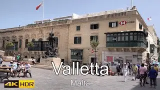 Valletta, Malta in 4K