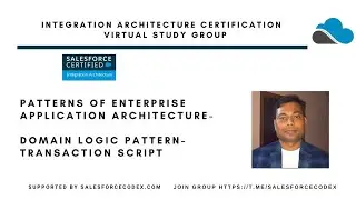 Transaction Script Pattern | Domain Logic Pattern | Patterns of Enterprise Application Architecture