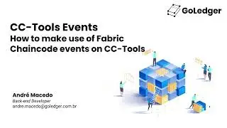 How to use Hyperledger Fabric chaincode events with cc-tools