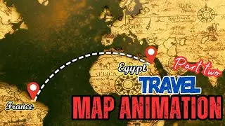 Travel Map Animation Tutorial (Part 2) - Filmora 13 - Filmora 14 - Wondershare Filmora