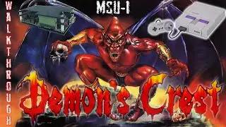 Walkthrough - Demon's crest (100%) - MSU-1 Mod