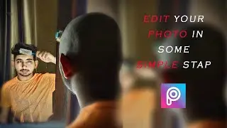 How to edit aesthetic mirror selfie editing on picsart | Picsart Tutorial