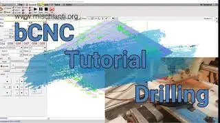 bCNC starter tutorial: drilling - Video 7